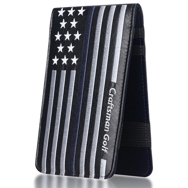 Stars and Stripes Scorecard and Yardage Book Holder - CraftsmanGolf