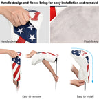 Stars and Stripes USA Golf Wood Head Cover-Craftsman Golf