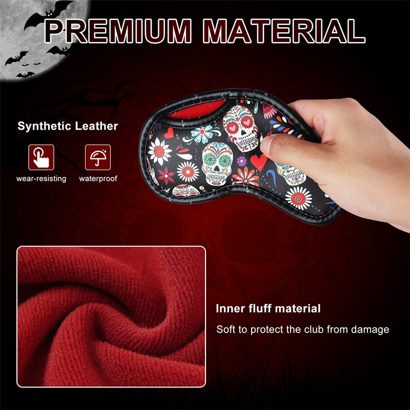 Sugar Skulls Iron Headcovers Set