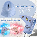 Sweet Candy Leather Golf Club Blade Putter Head Cover - Craftsman Golf