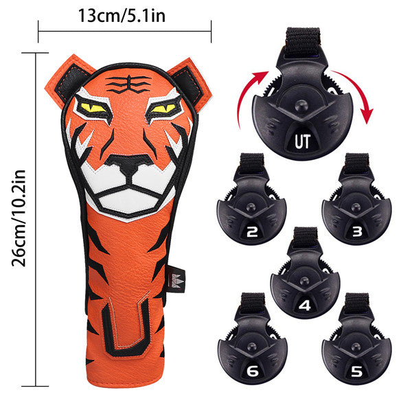 Tiger Golf Club Cover - Craftsman Golf