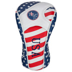 USA Flag Golf Wood Head Covers-CraftsmanGolf