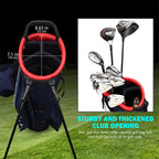 USA Stars Lightweight Golf Stand Bag With Rain Cover Strap - Craftsman Golf