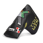 YOU WIN Mosaic Boy Blade Putter Cover-Craftsman golf