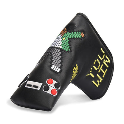 YOU WIN Mosaic Boy Blade Putter Cover-Craftsman golf