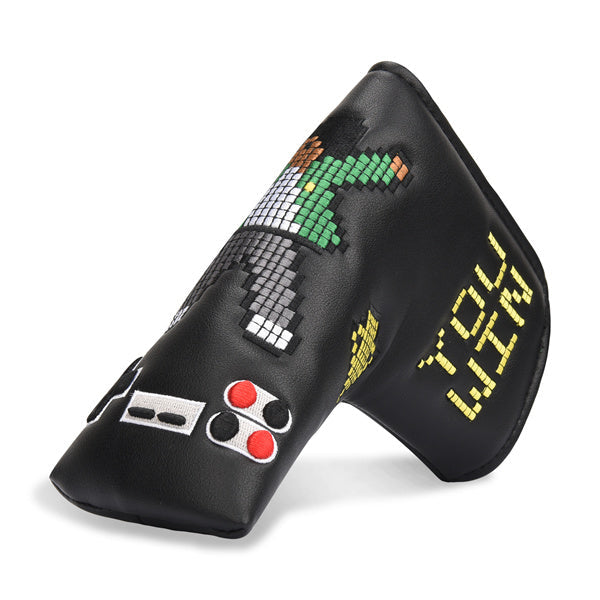 YOU WIN Mosaic Boy Blade Putter Cover-Craftsman golf