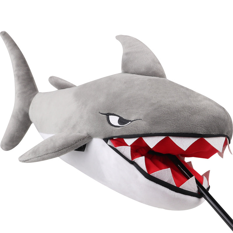 Grey Shark Golf Driver Head Cover-Craftsman golf