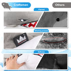 Grey Shark Golf Driver Head Cover-Craftsman golf