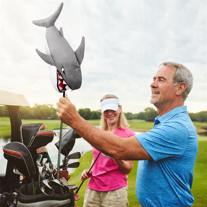 Grey Shark Golf Driver Head Cover-Craftsman golf