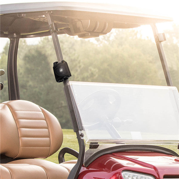 Black Oxford Rangefinder Strap - CraftsmanGolf