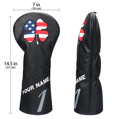 Custom Leather Club Head Covers - Craftsman Golf