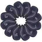 Personalized With Your Name Leather Iron Head Cover Set - CraftsmanGolf