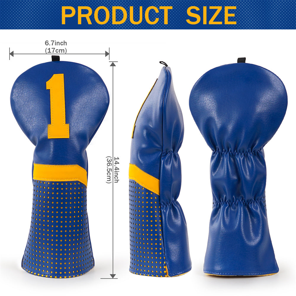 Navy Golf Club Driver Headcover