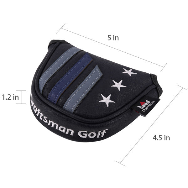 Stars&Stripes Mallet Putter Headcover - CraftsmanGolf