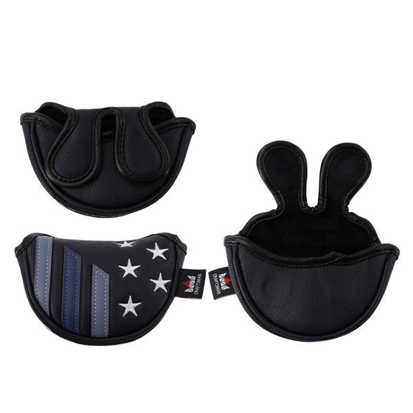 Stars&Stripes Mid-mallet Putter Headcover (Dual Magnetic straps) - CraftsmanGolf