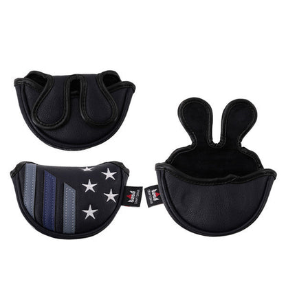 Stars&Stripes Mid-mallet Putter Headcover (Dual Magnetic straps) - CraftsmanGolf