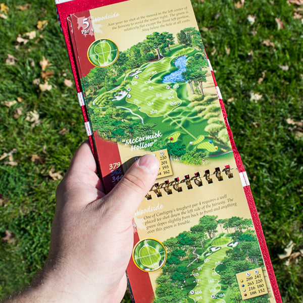 USA Leather Scorecard & Yardage Book Holder - CraftsmanGolf