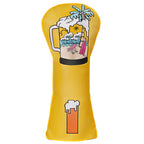 Beer Golf Club Headcovers Set (Driver, Fairway, Hybrid Cover)- Craftsman Golf