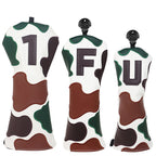 CAMO Golf Headcovers Set - Driver, Fairway wood, Hybrid/ Utility-CraftsmanGolf