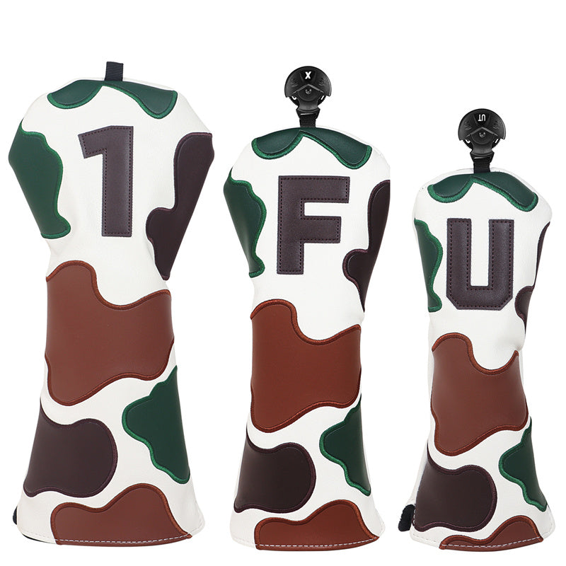 CAMO Golf Headcovers Set - Driver, Fairway wood, Hybrid/ Utility-CraftsmanGolf