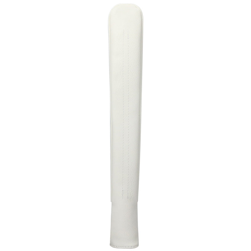 White Leather Alignment Stick Cover- Craftsman Golf
