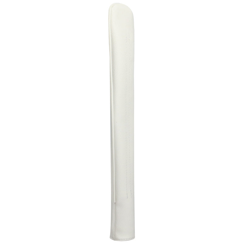 White Leather Alignment Stick Cover- Craftsman Golf