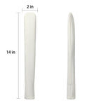 White Leather Alignment Stick Cover- Craftsman Golf