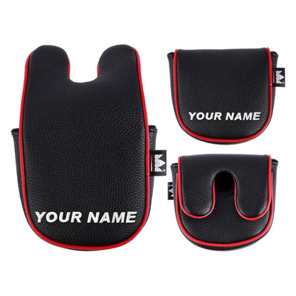 Custom Name LAB DF3 Putter Head Cover_Red