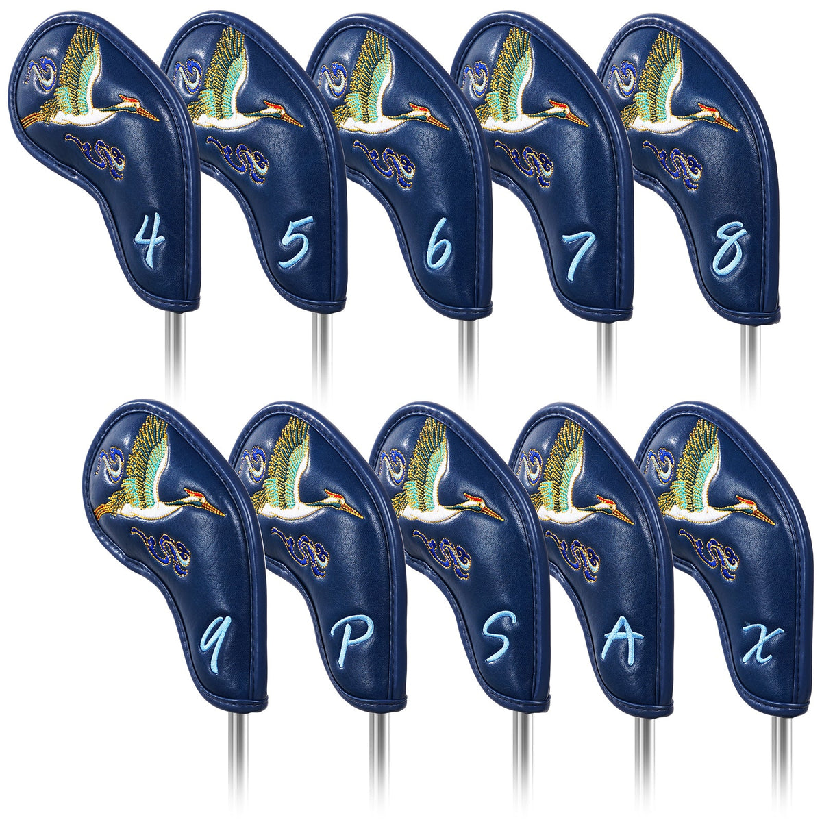 Crane Iron Cover 10PCS(4-9,P,A,S,X) Magnetic