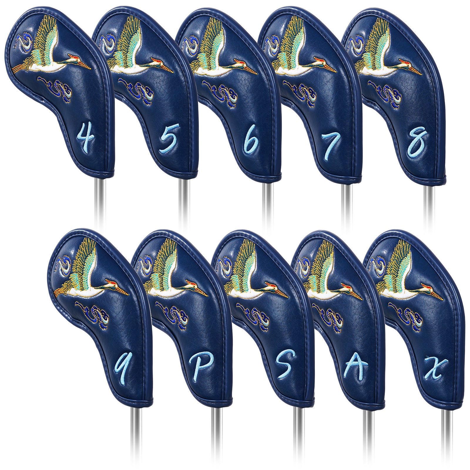 Crane Iron Cover 10PCS(4-9,P,A,S,X) Magnetic