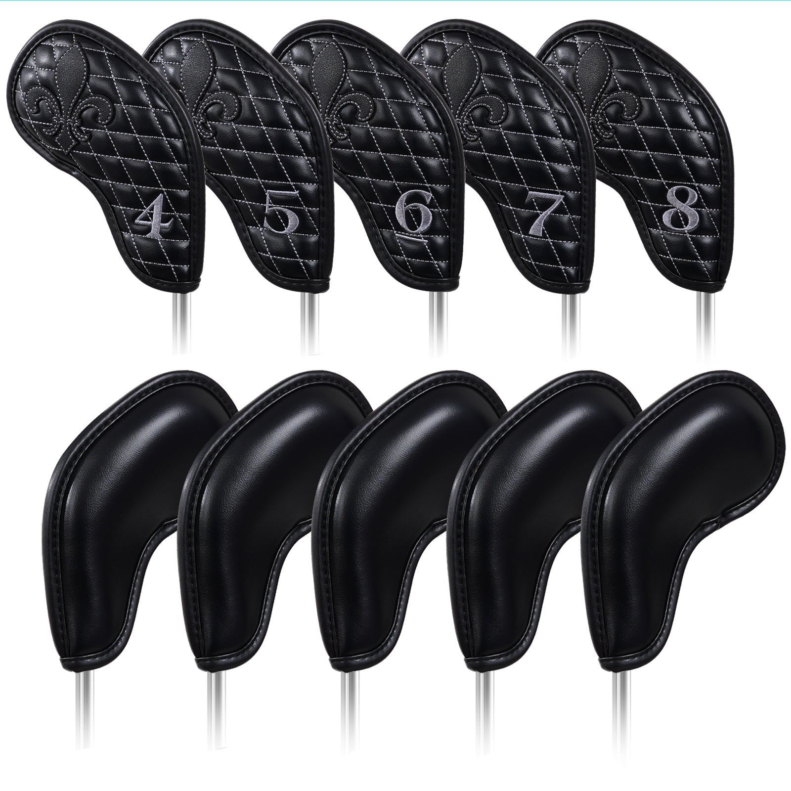 Iris Driver Iron Head Cover Set