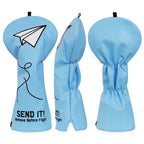 Paper Plane Send It 460cc Blue Driver Headcover