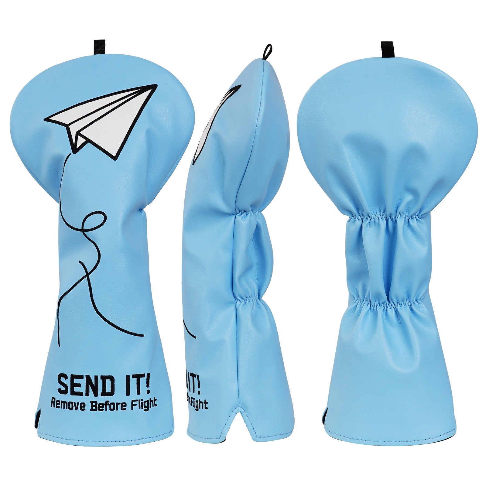 Paper Plane Send It 460cc Blue Driver Headcover