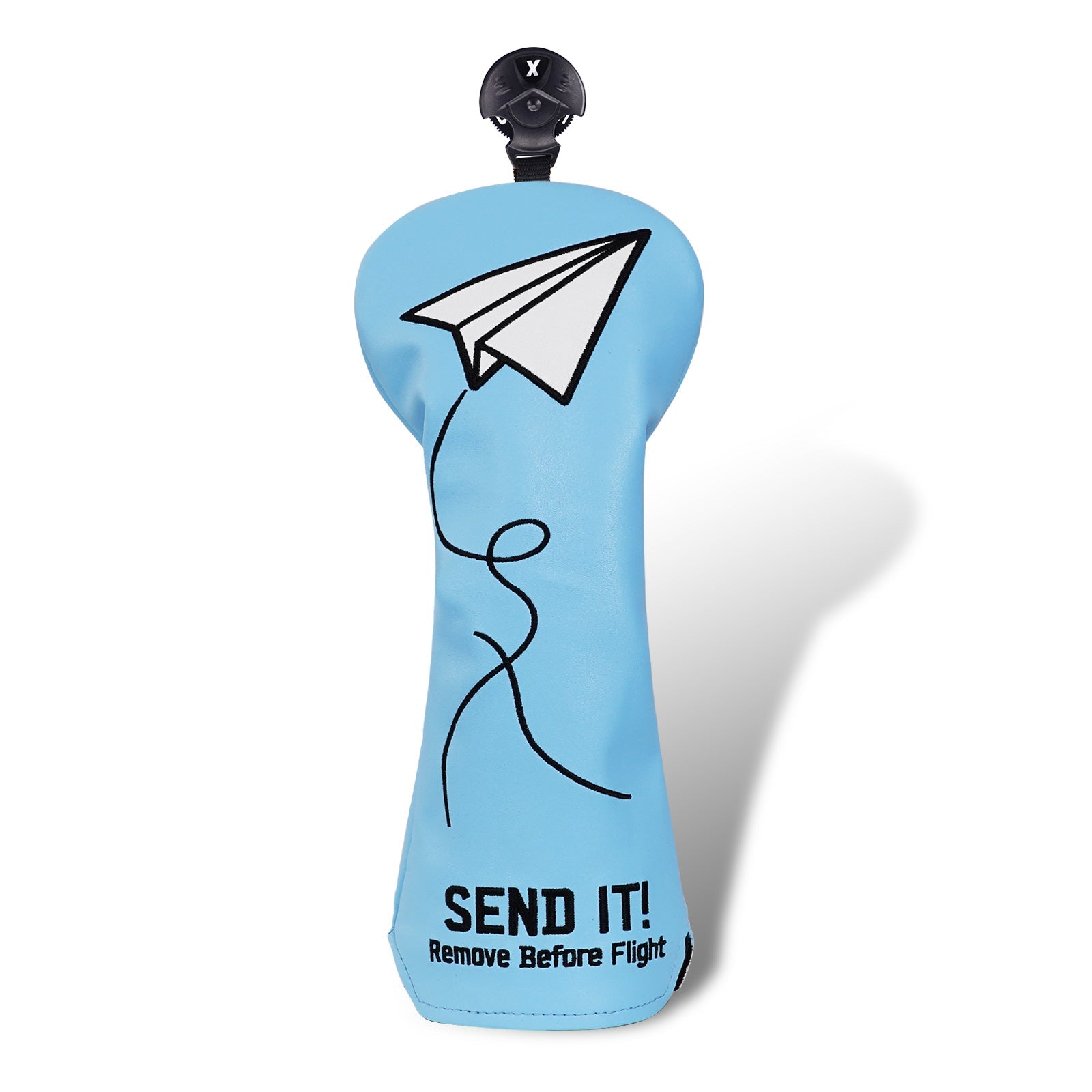 Paper Plane Send It 460cc Blue Driver Head Cover