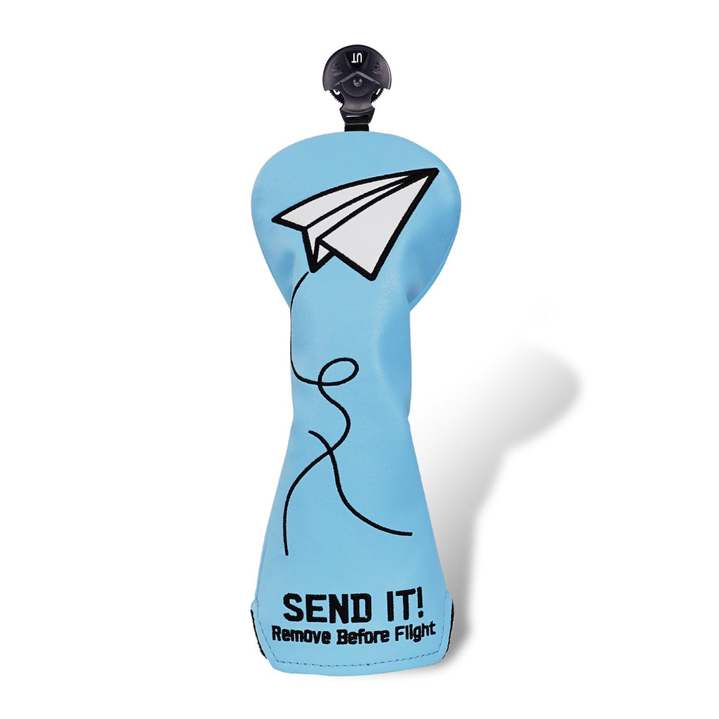 Paper Plane Send It 460cc Blue Driver Head Cover