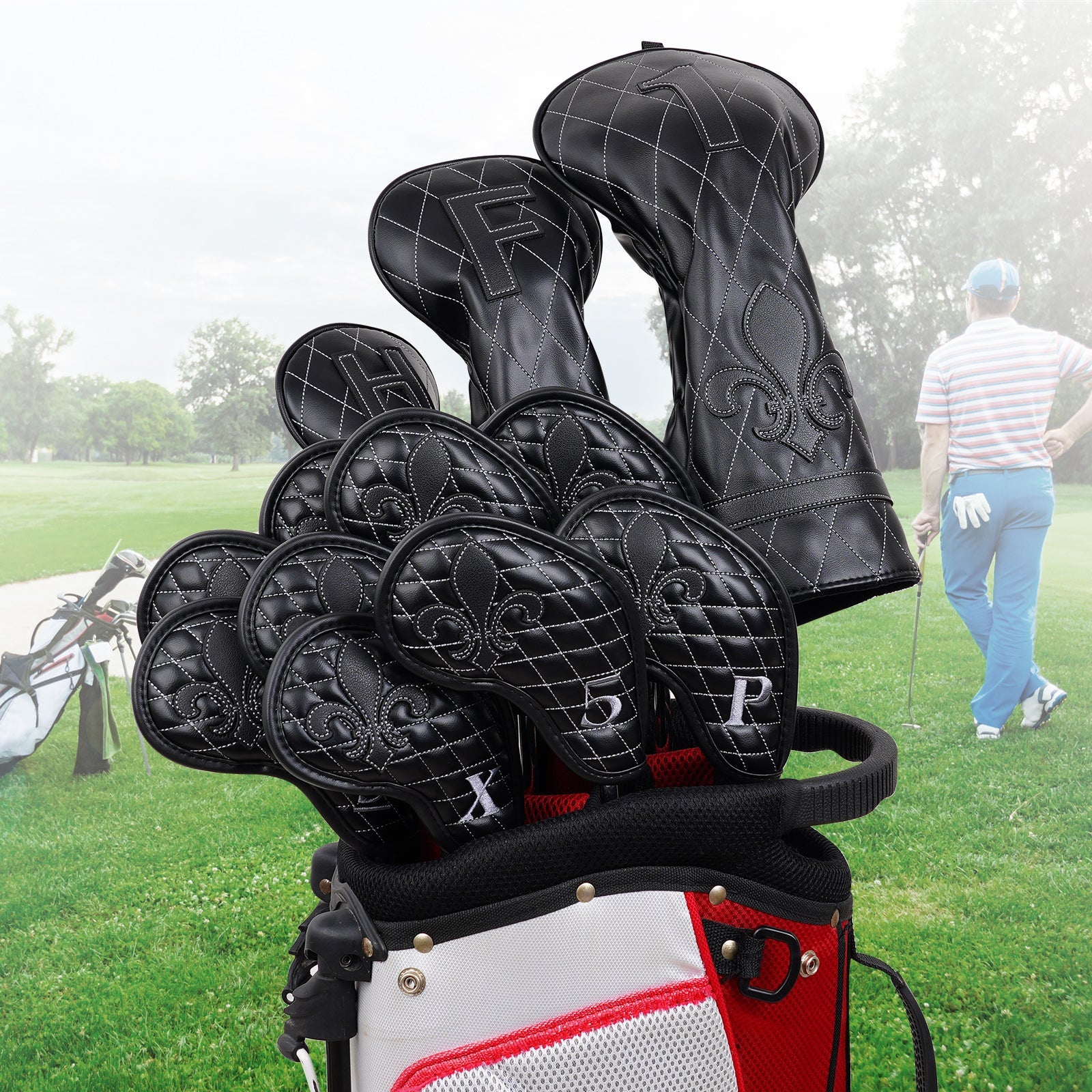 Iris Driver Iron Head Cover Set