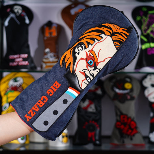 Blue Denim Ghost Baby Golf Driver Headcover Set