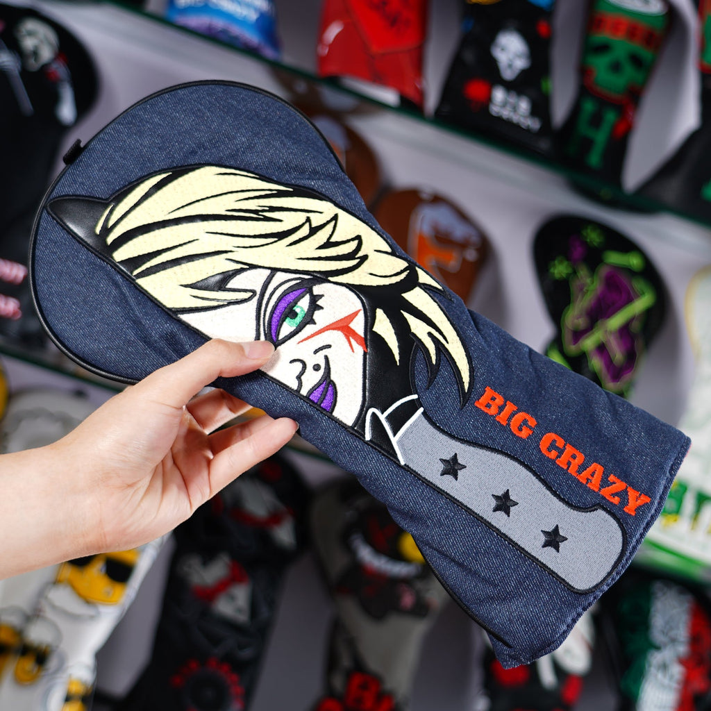 Blue Denim Ghost Baby Golf Driver Headcover Set