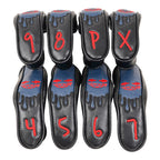 Blue& Black Ghost Putter Iron Headcover