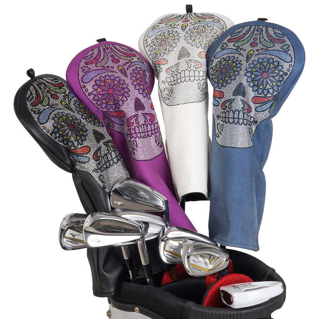 Beading Skull Driver Head Cover