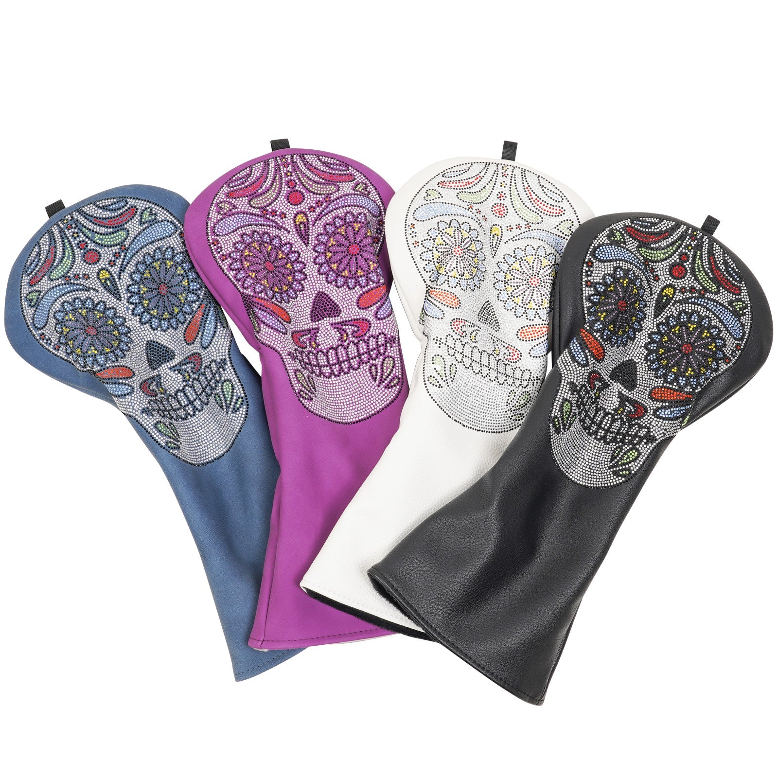 Beading Skull Driver Head Cover