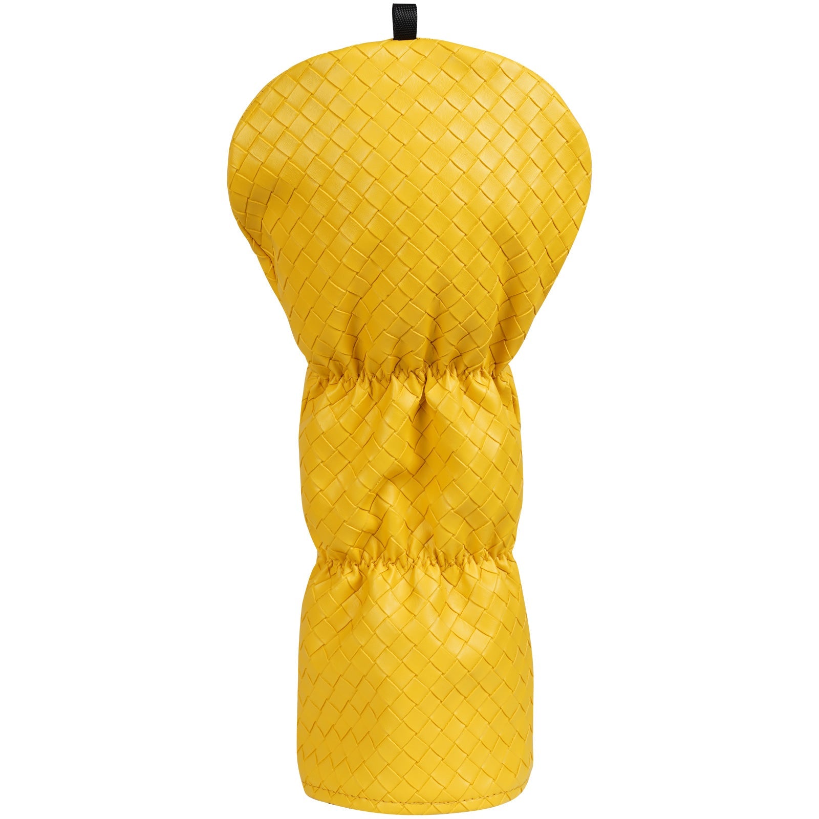 Yellow Woven Lines Driver Head Cover