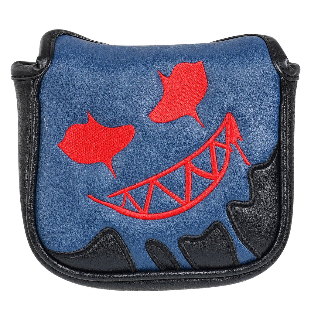 Blue& Black Ghost Putter Iron Headcover