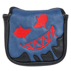 Blue& Black Ghost Putter Iron Headcover