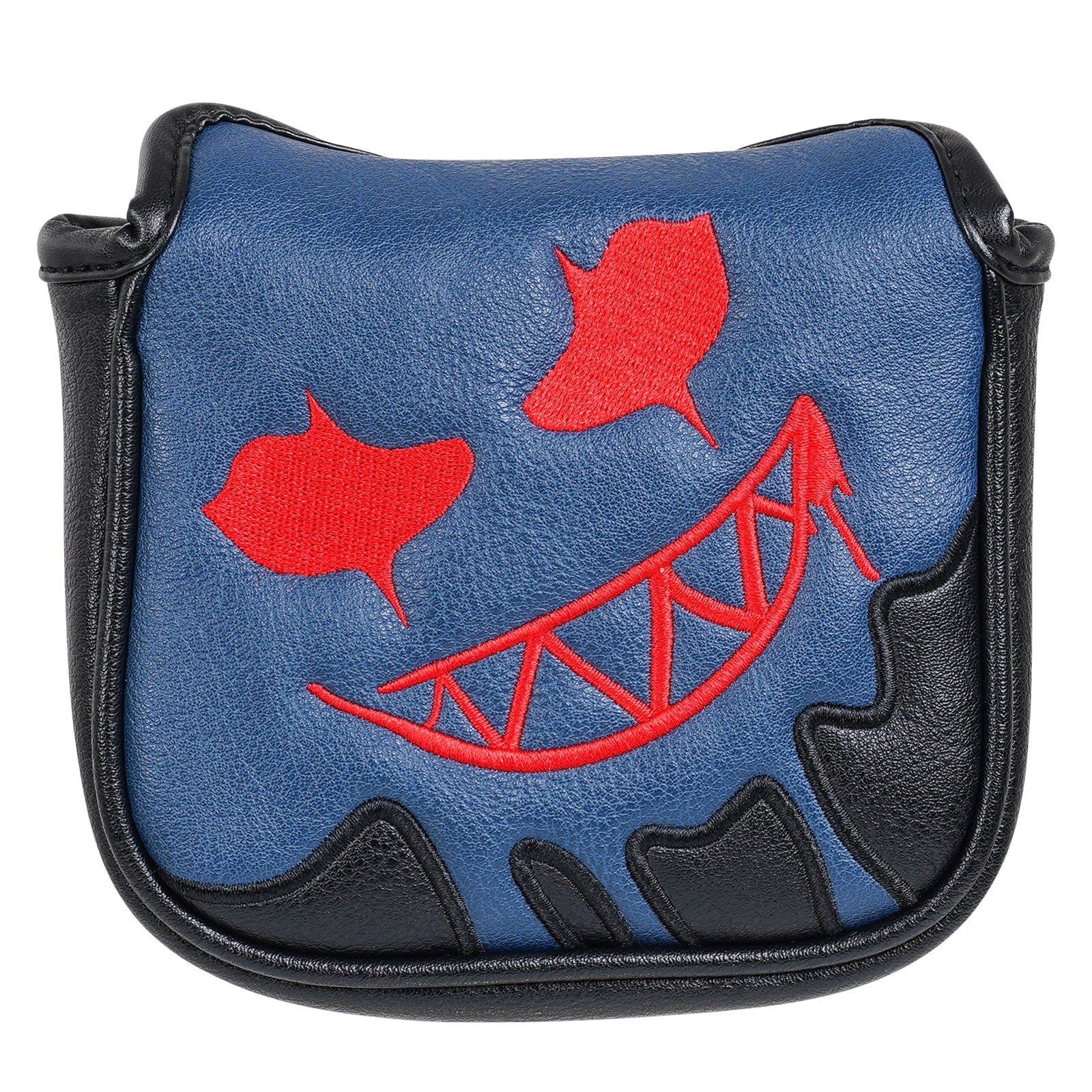 Blue& Black Ghost Putter Iron Headcover