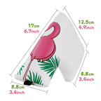Pink Crane Blade Putter Head Cover Head Cover