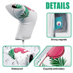 Pink Crane Blade Putter Head Cover Head Cover