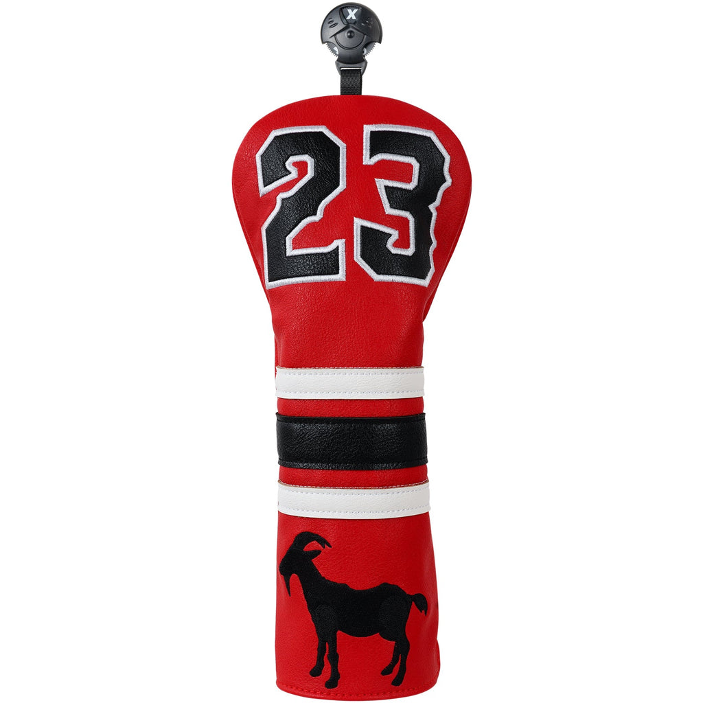 Red 23 Wood Head Cover Set