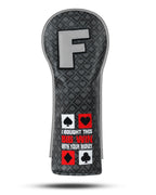 Black Poker Driver Head Cover Set