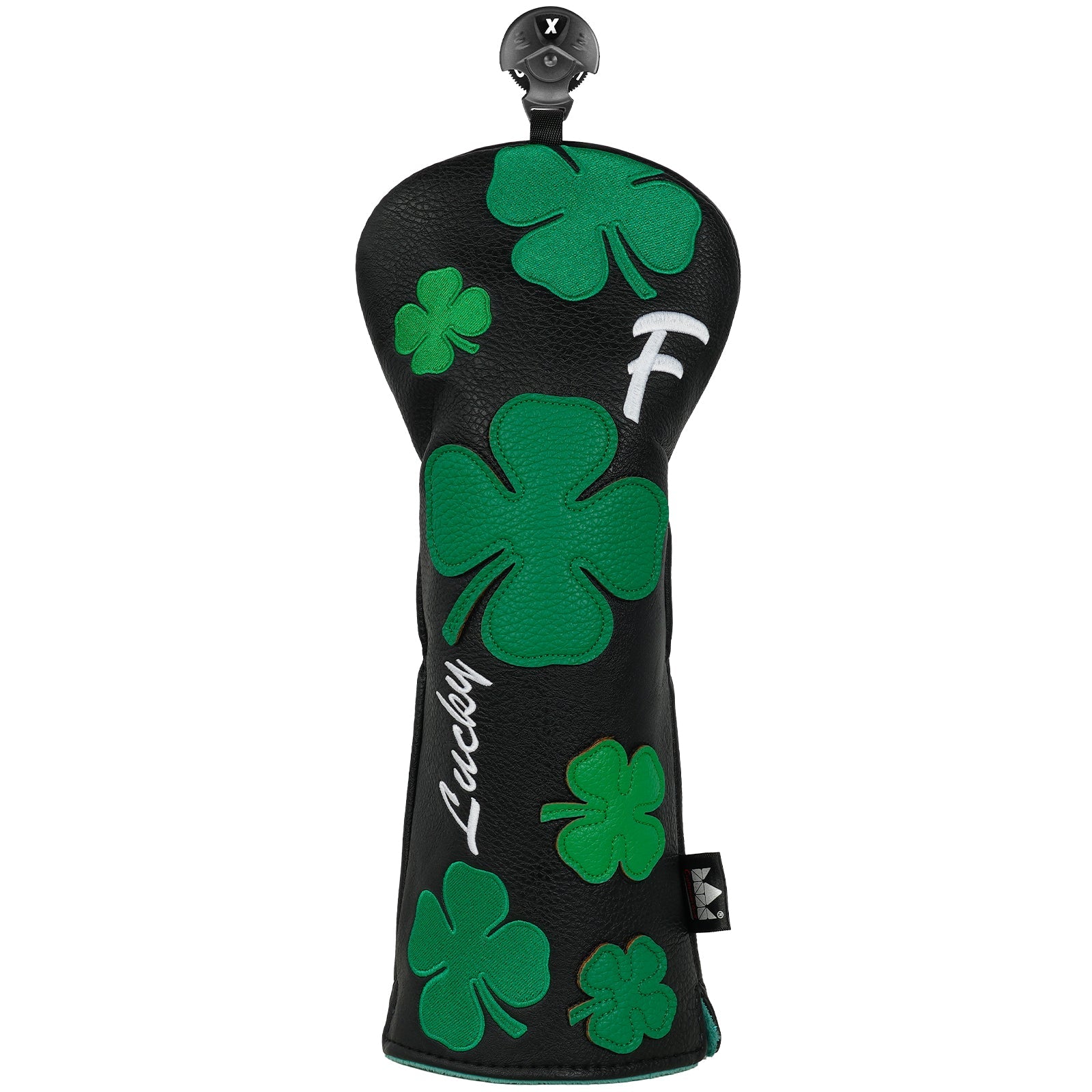 Lucky Four Leaf Clover Golf Head Cover Set